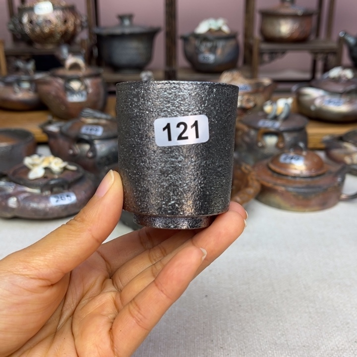 壶裸柴烧陶瓷茶具