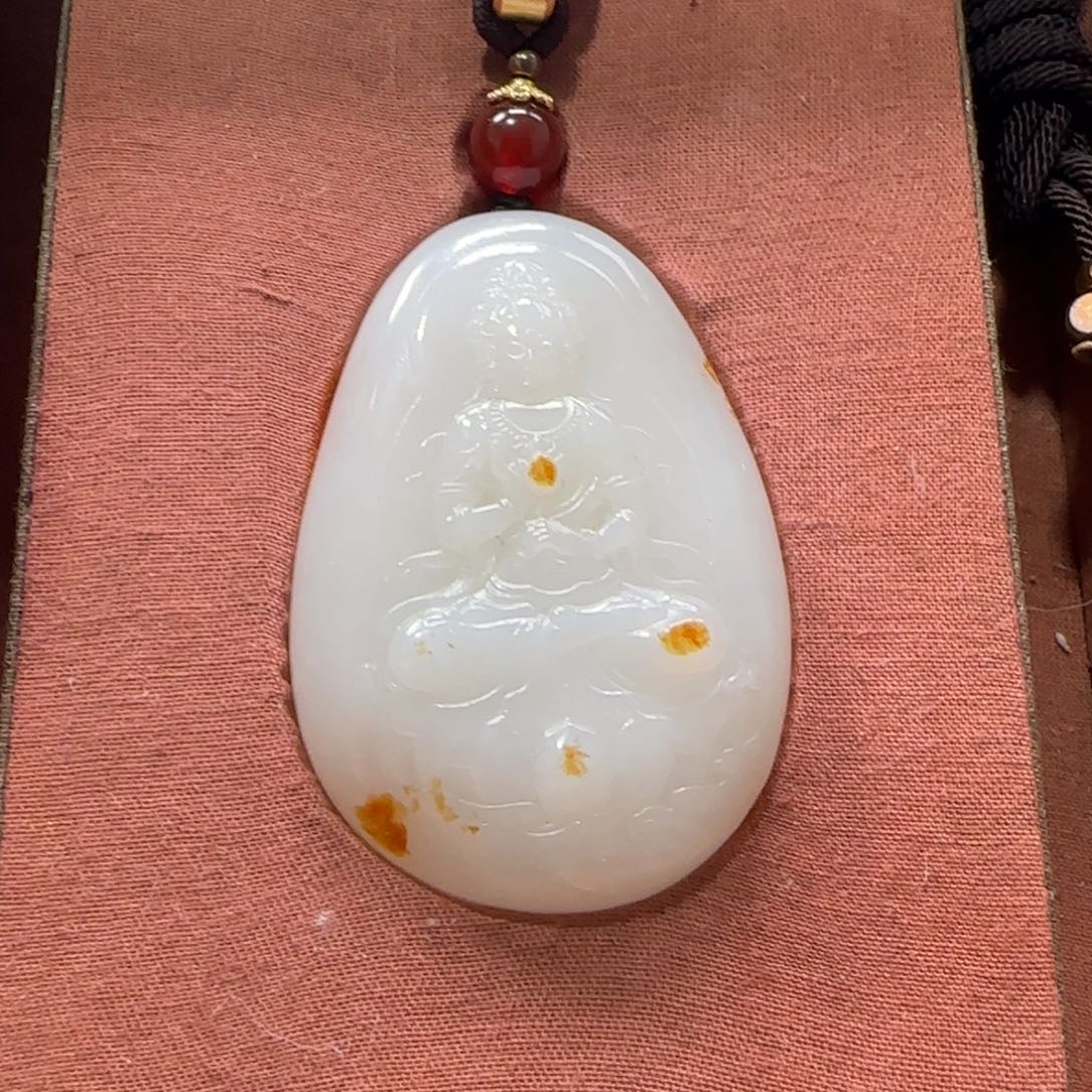 和田玉挂件未镶嵌