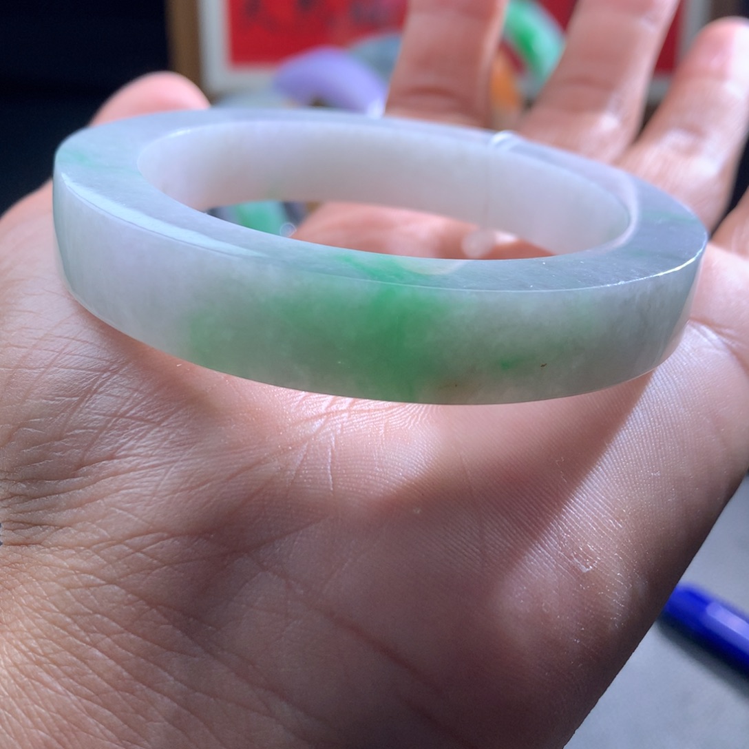 定制翡翠未镶嵌55-58圈口