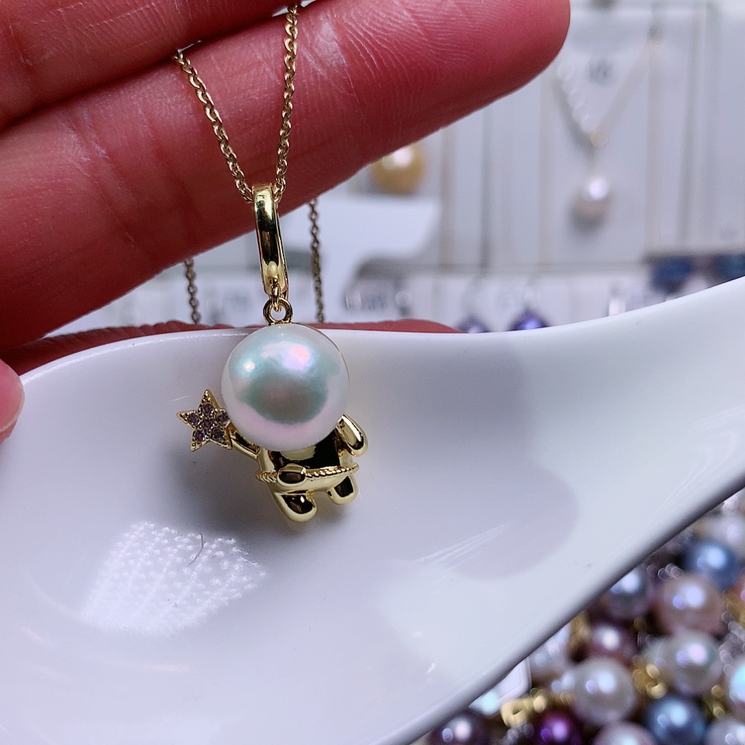 淡水珍珠吊坠(赠链)未镶嵌