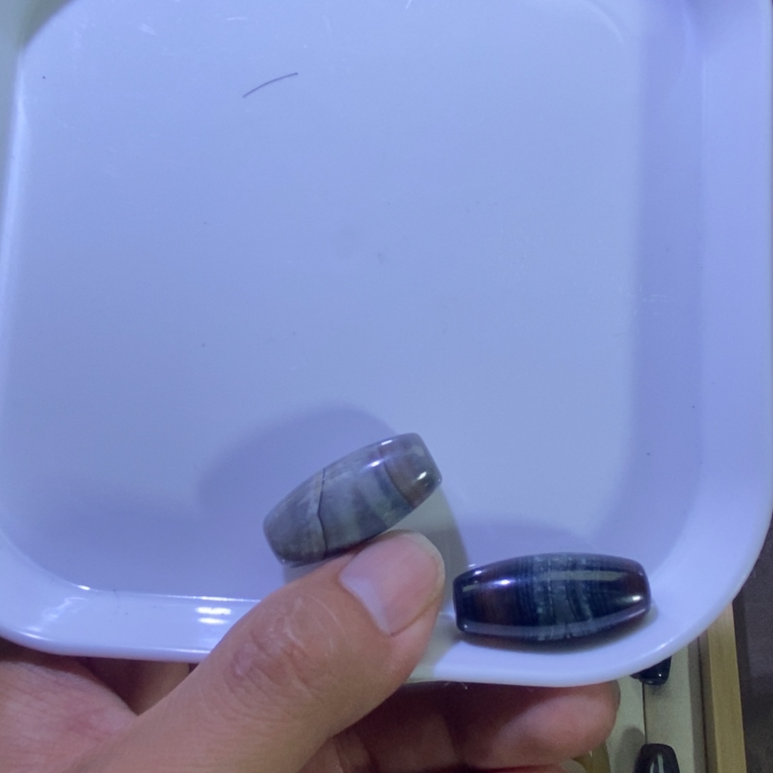 三***兵未镶嵌天然缠丝玛瑙天珠玛瑙/玉髓