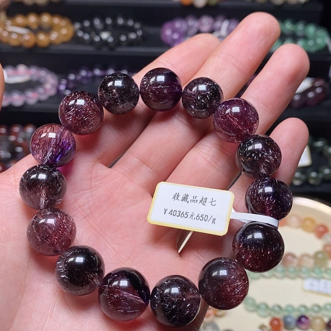水晶手串未镶嵌手串14.5