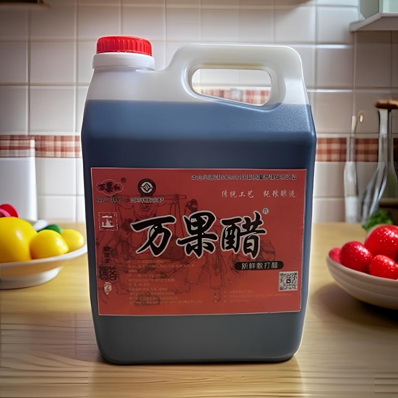 万果醋5°新鲜散打醋现打现罐口感酸绵香甜醇厚柔和回味绵长
