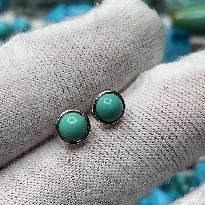 绿松石未镶嵌天然原矿 地大质检