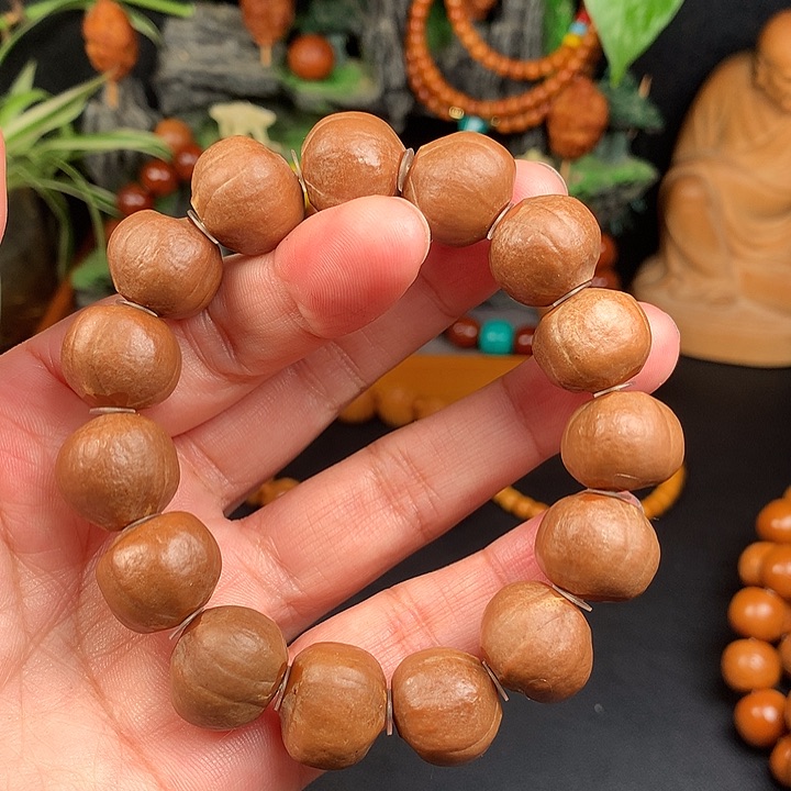 橄榄核手串/手链光珠原料17