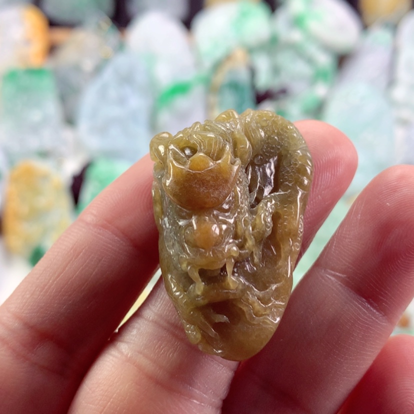 【闪购商品】翡翠吊坠(不含链)未镶嵌