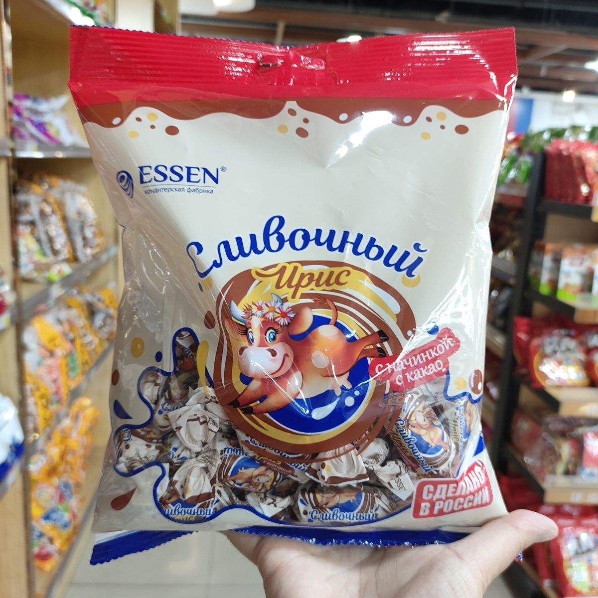 维臻农场牌可可味夹心奶糖