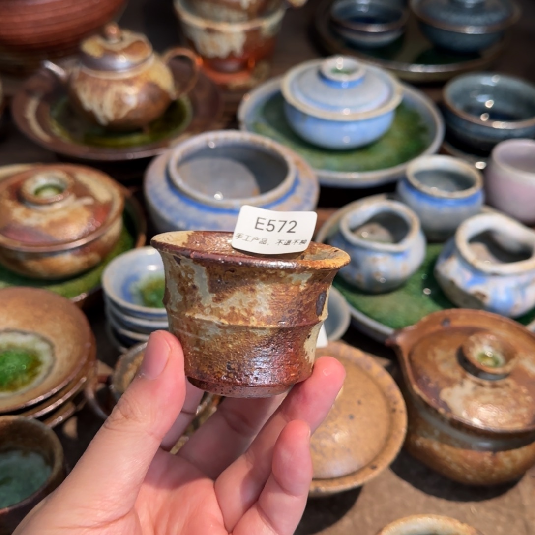 E572破碎感泥料非柴烧跑单禁拍