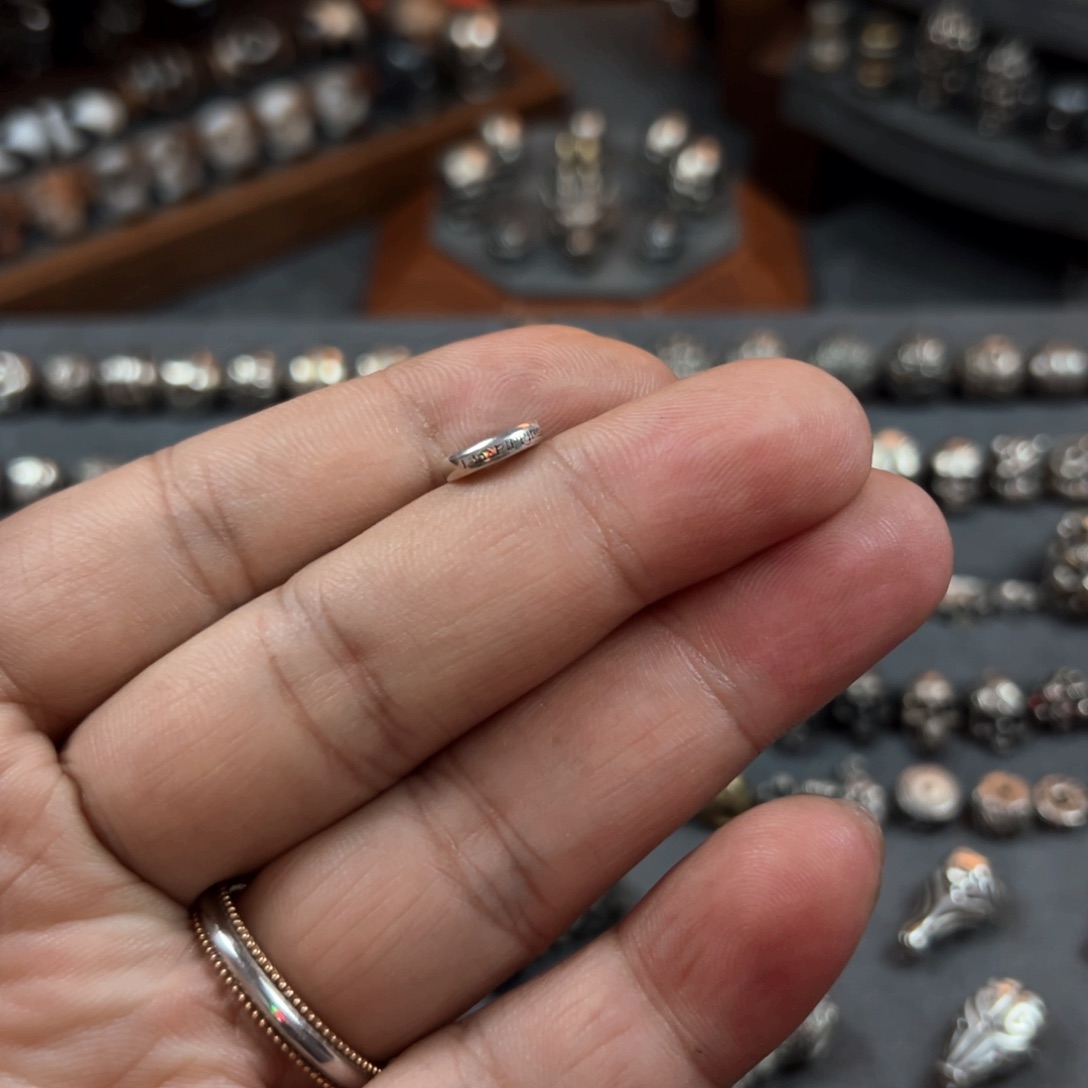 8***饭手串椰蒂银饰银饰8mm