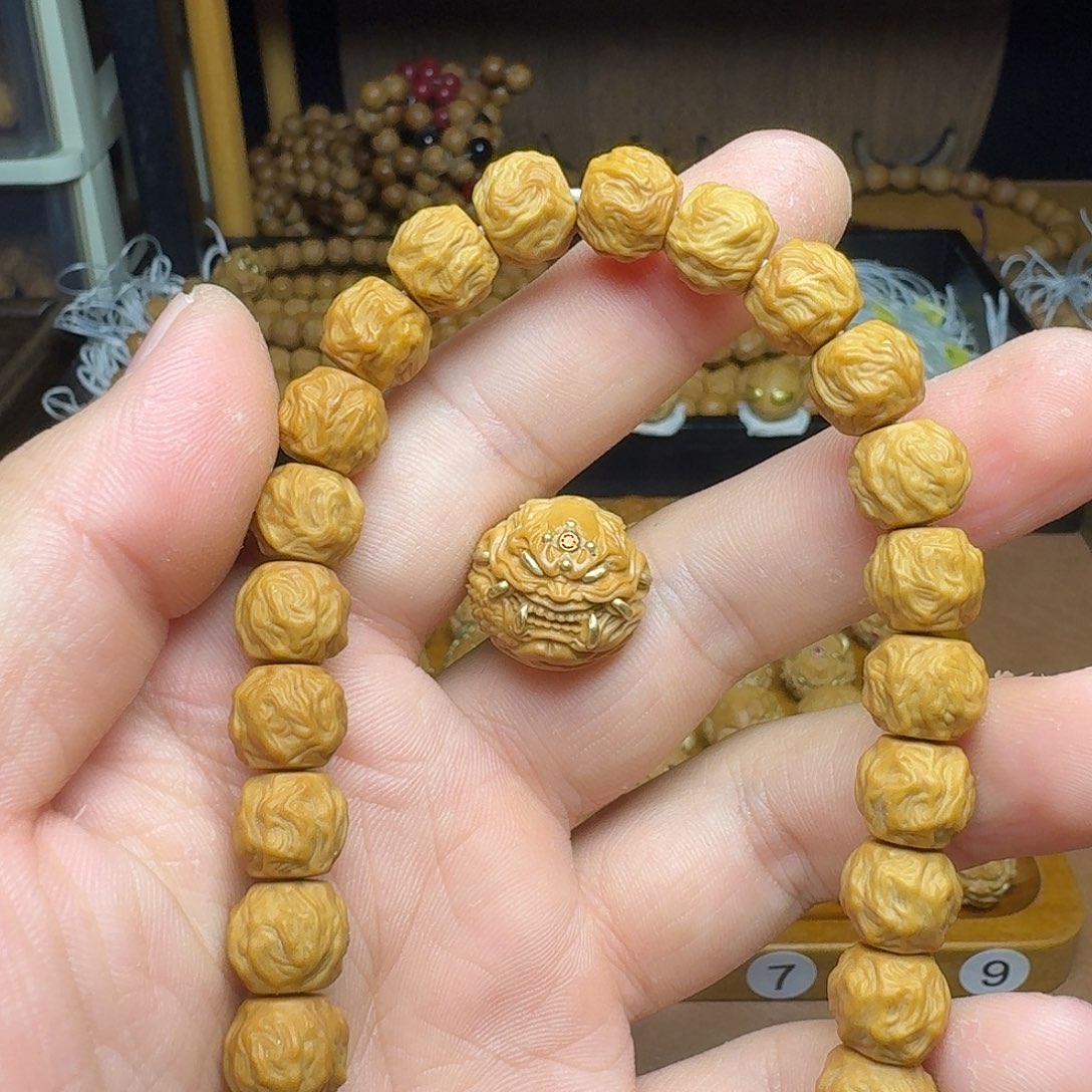 7***琪核桃手串/手链全品龙蛇搭配重工龙僧