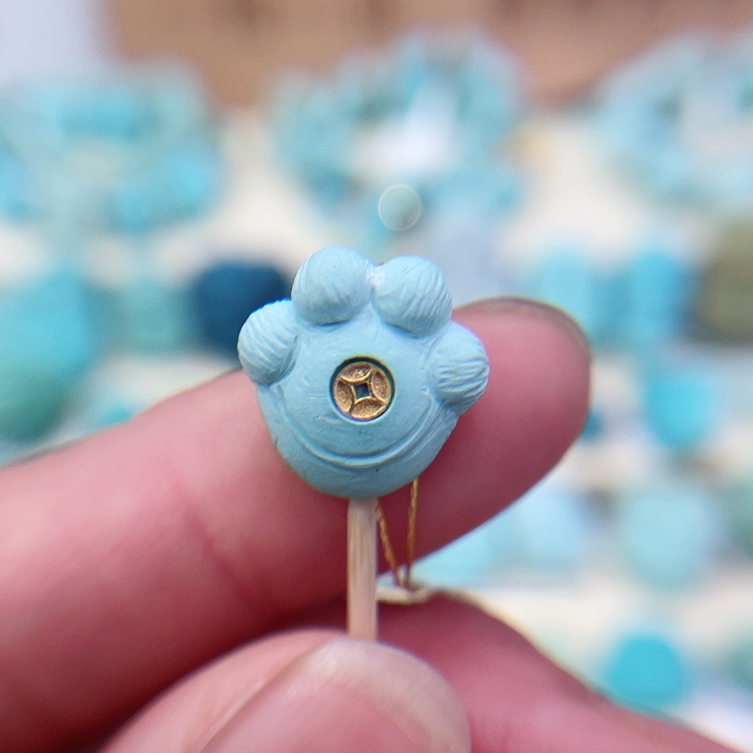 未镶嵌绿松石珠宝奇石