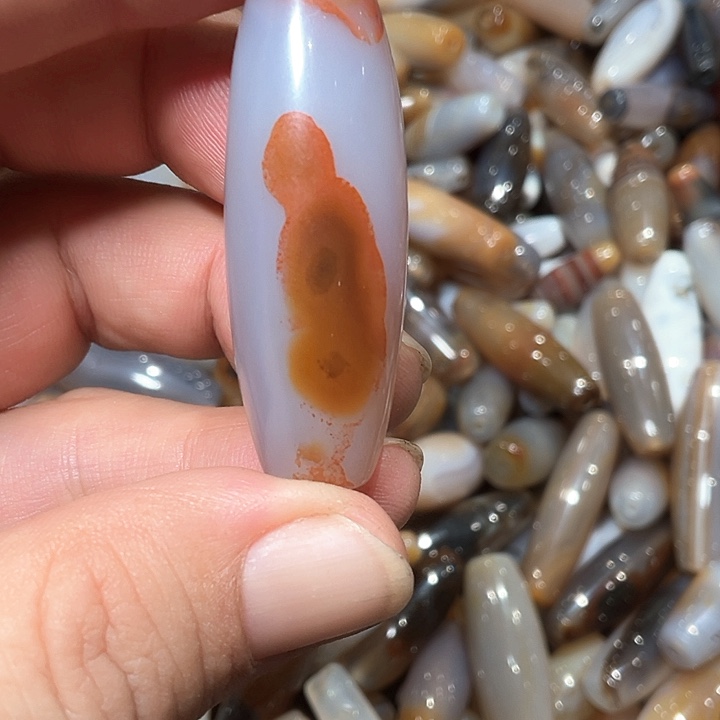 玛瑙/玉髓吊坠(不含链)未镶嵌
