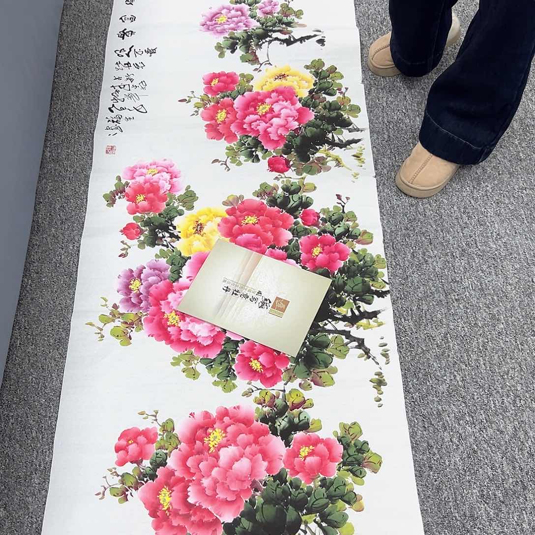 国画纯手绘字画教程分享