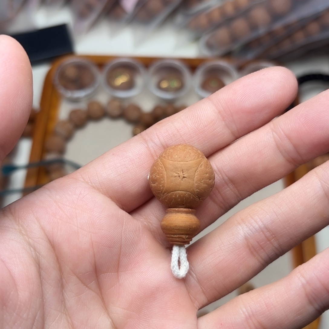 小***莓手串凤眼菩提麒麟三通19.6