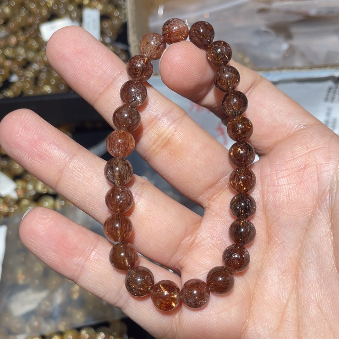 水晶手链未镶嵌u***闹手链