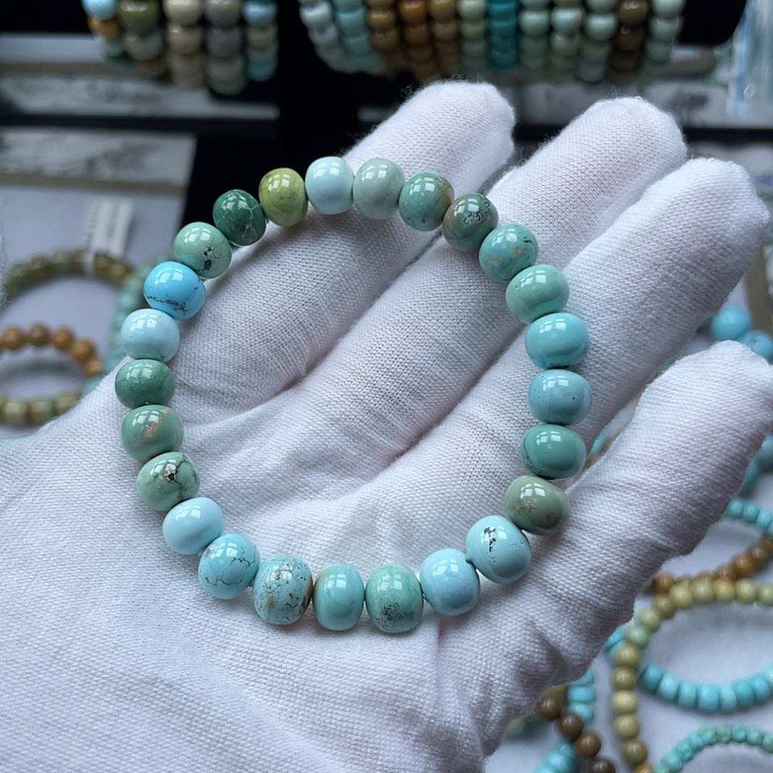 未镶嵌绿松石珠宝奇石