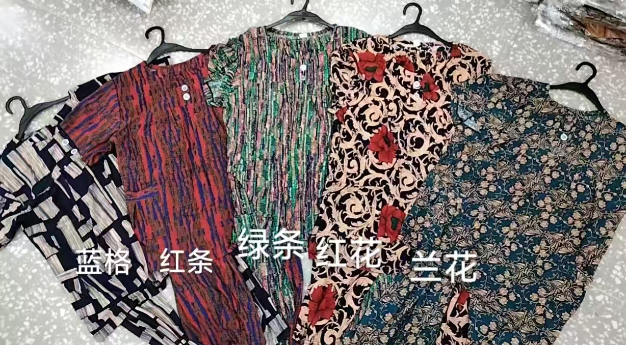 3242款妈妈舒适休闲套装-TM