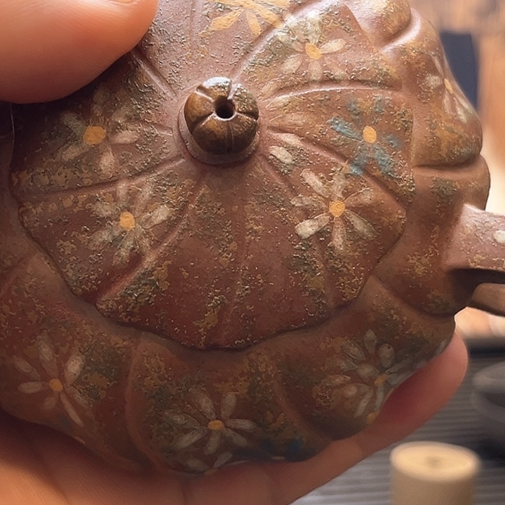 茶壶紫砂葵景西施紫砂壶