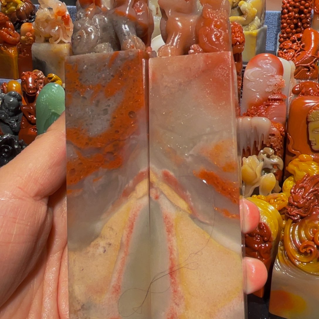 寿山石印石精美寿山