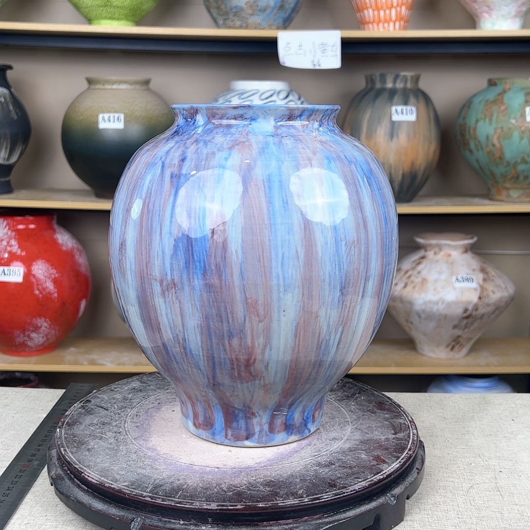 陶瓷138花瓶摆件创意