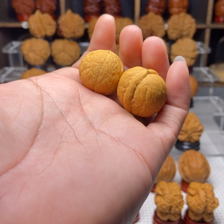 春***去吊坠文玩核桃3蛇皮球子