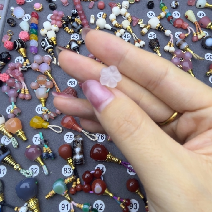 玛瑙/玉髓未镶嵌三通