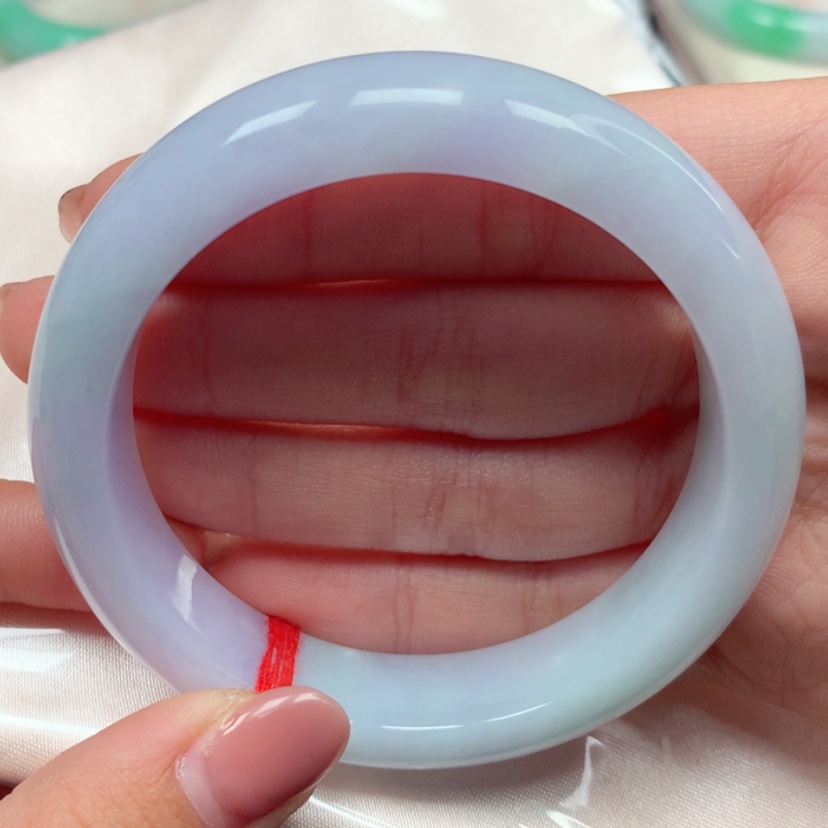 【闪购商品】翡翠手镯未镶嵌56圈