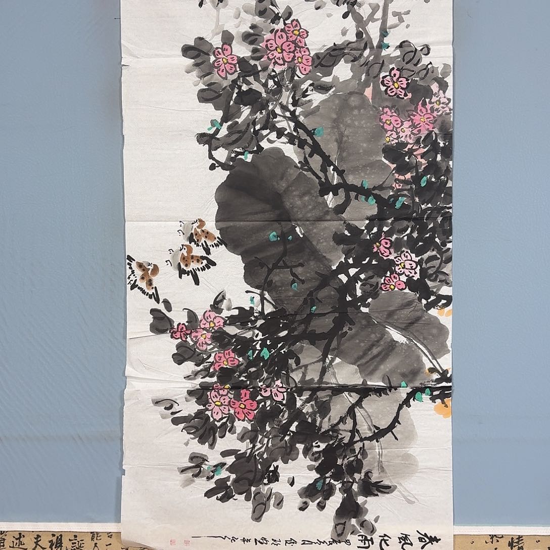 国画1273 牡丹花的味道