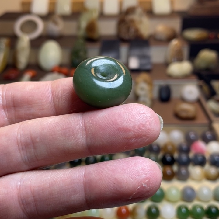 和田玉吊坠(不含链)未镶嵌