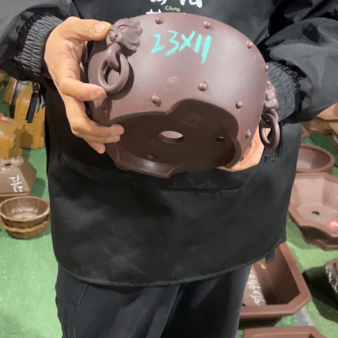 紫砂花盆紫砂花盆