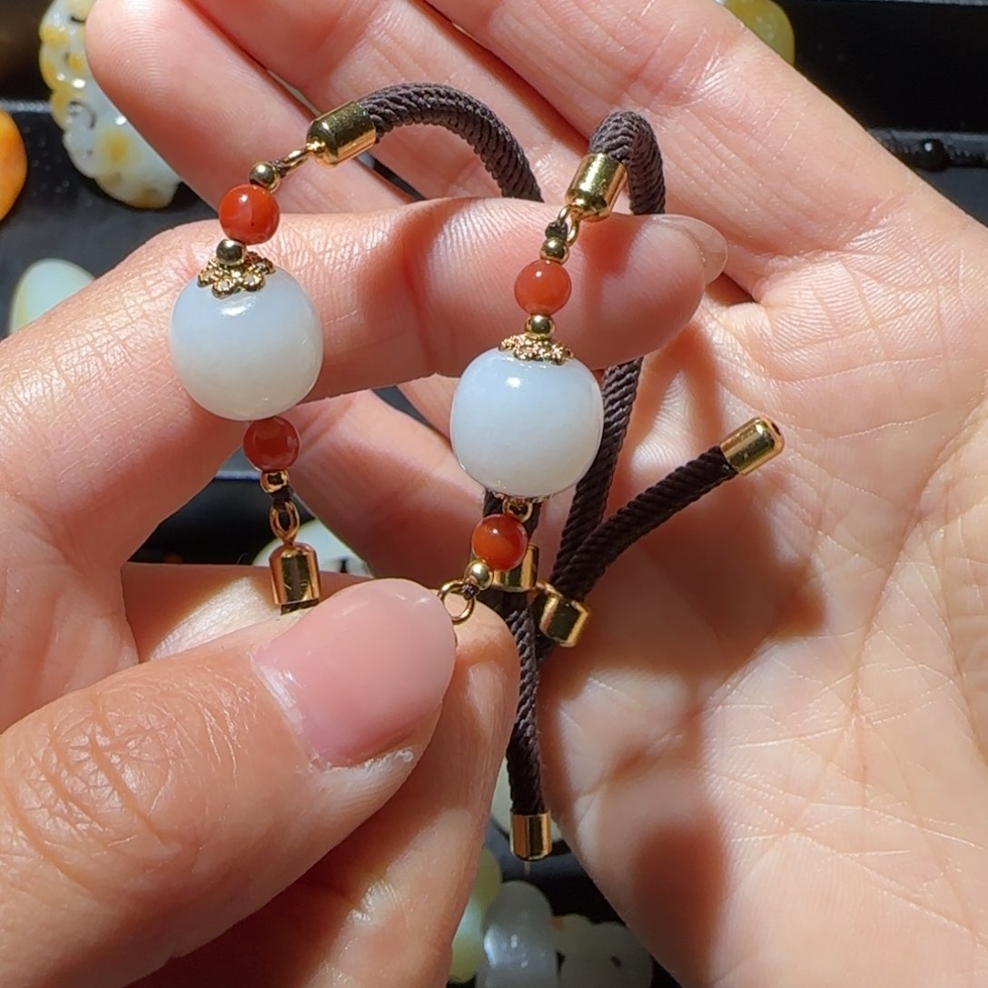 和田玉颈饰未镶嵌潇**生