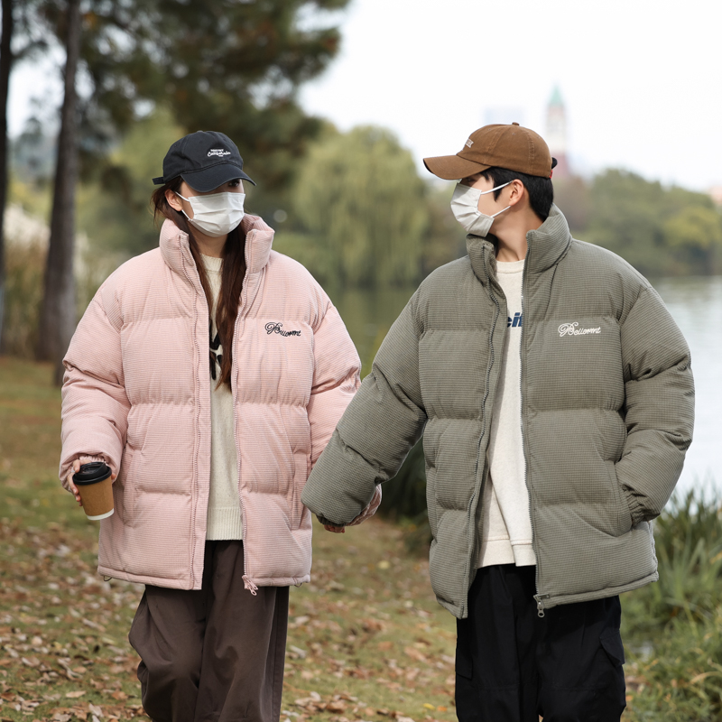 冬季情侣同款加厚防寒2025新款户外保暖棉服