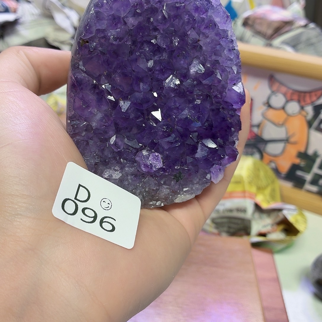 未镶嵌摆件紫晶水晶