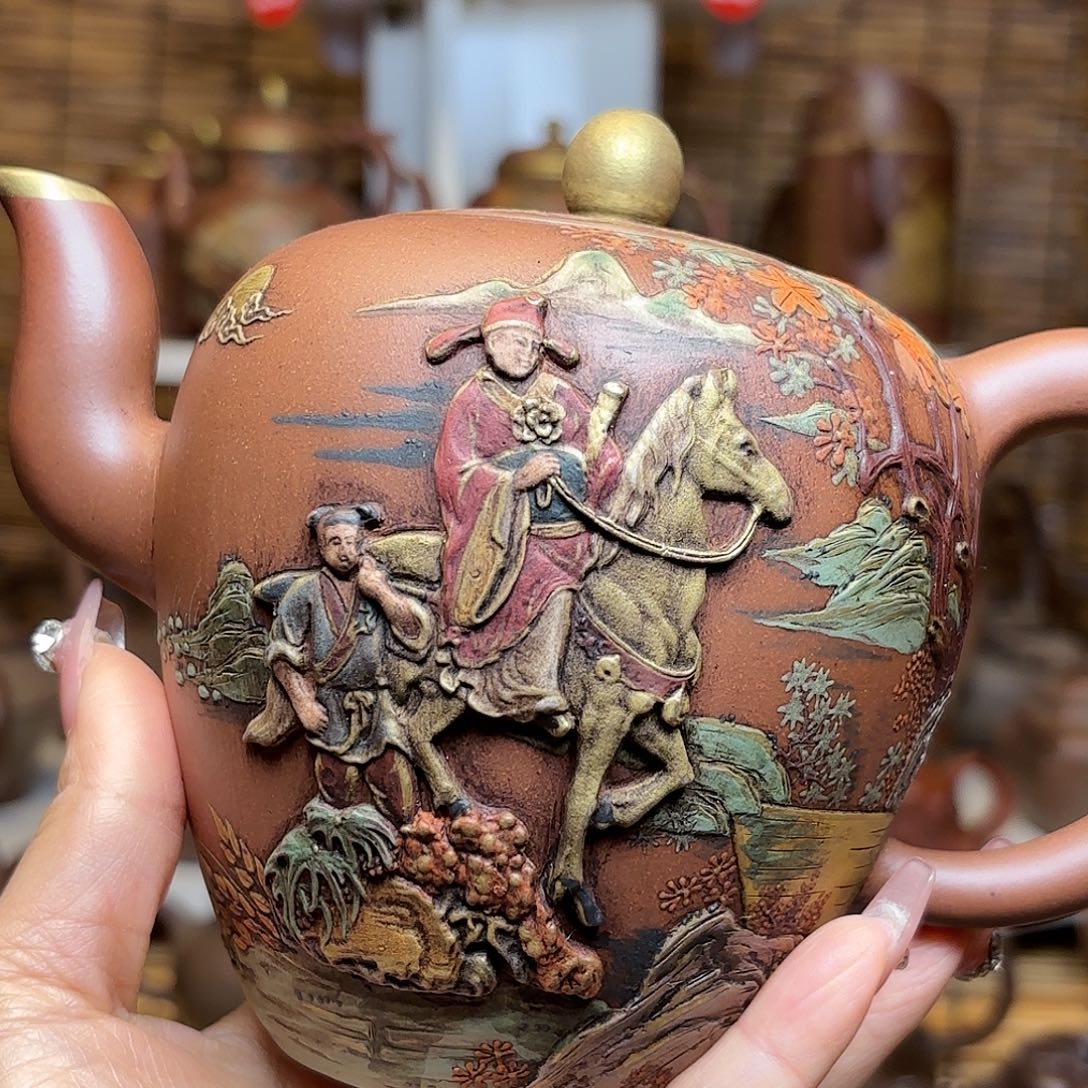 紫砂茶壶利*紫砂老壶