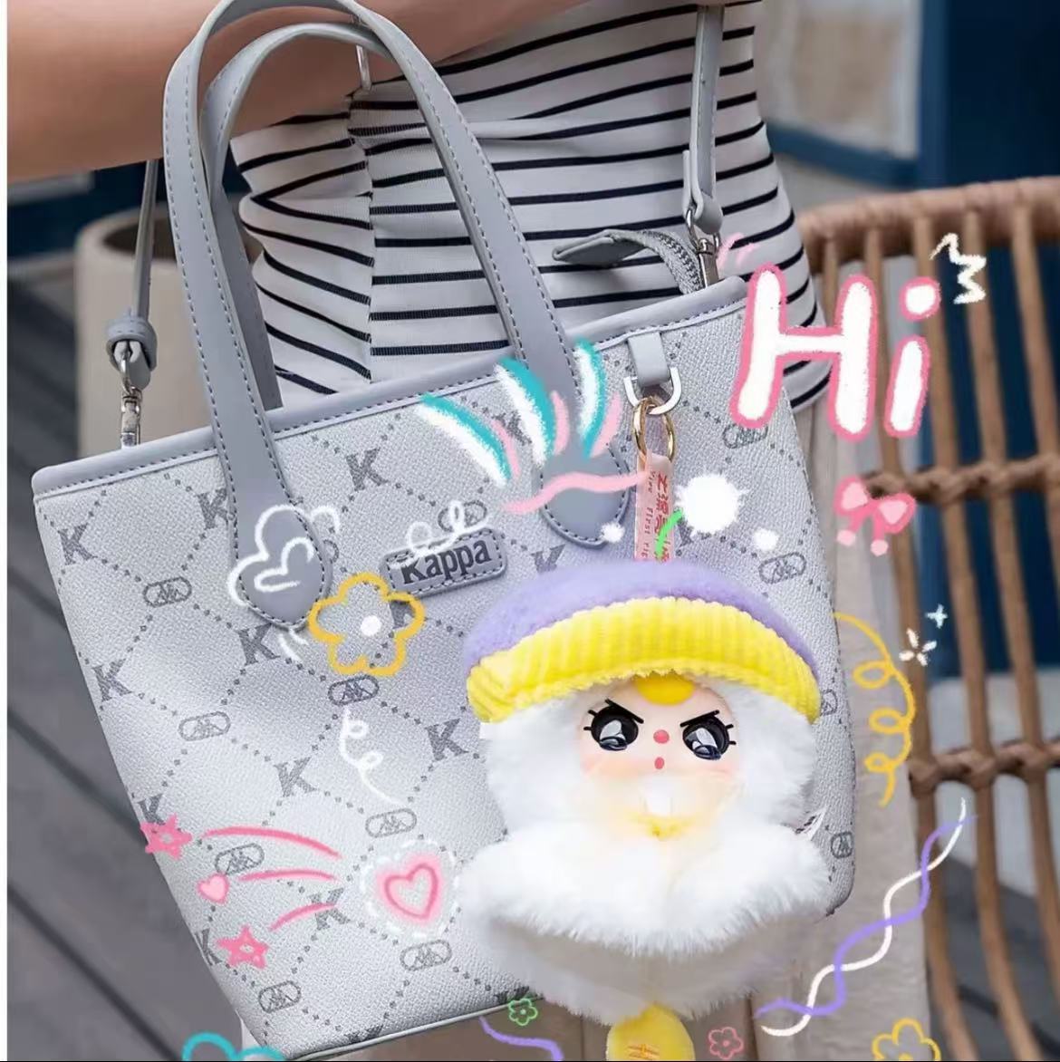 正版baby three娃三岁晴天娃娃毛绒潮玩盲盒挂件礼物