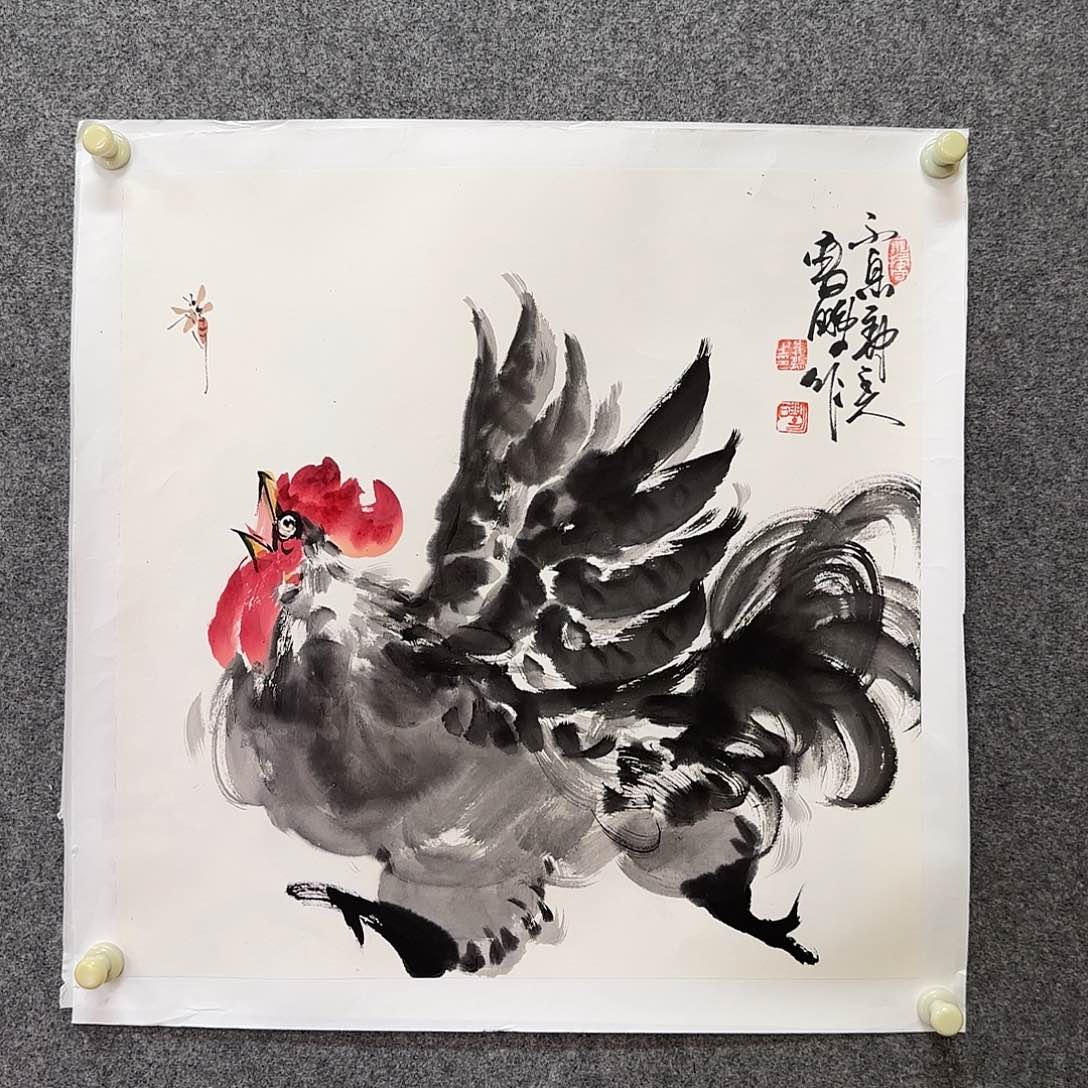国画娄鹏老师手绘作品