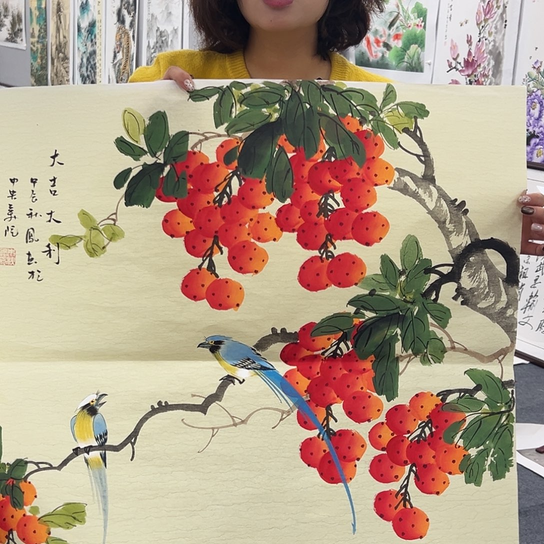 国画纯手绘国画作品大捡漏!!!