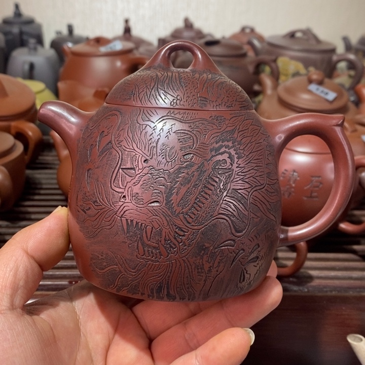 紫砂茶壶精工制作