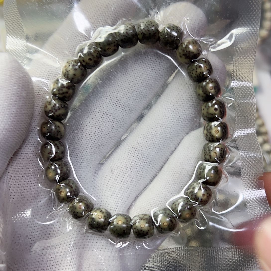 星月菩提手串98绿幽灵a39