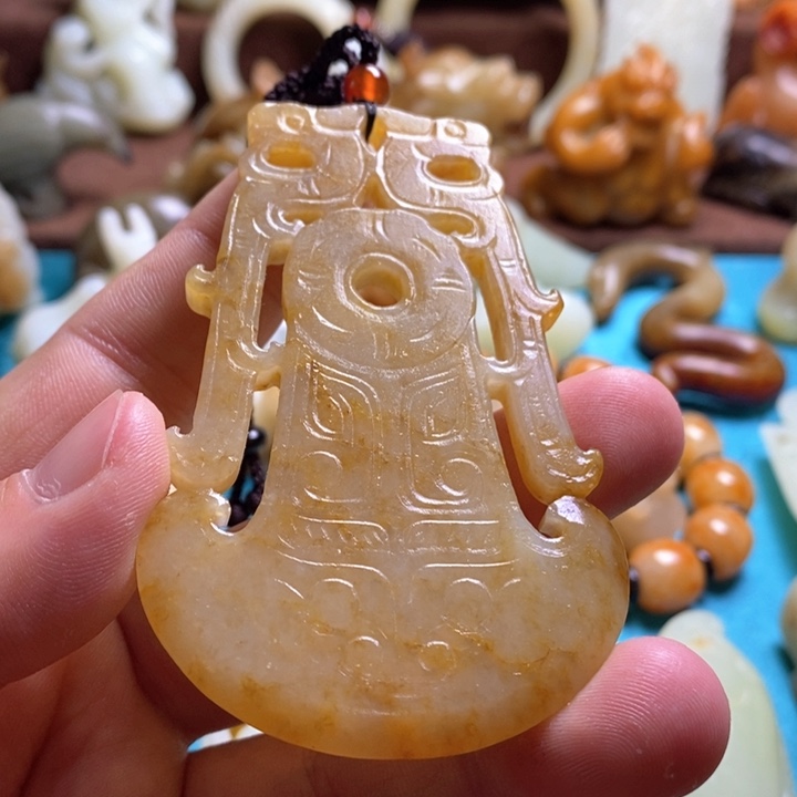 和田玉挂件未镶嵌