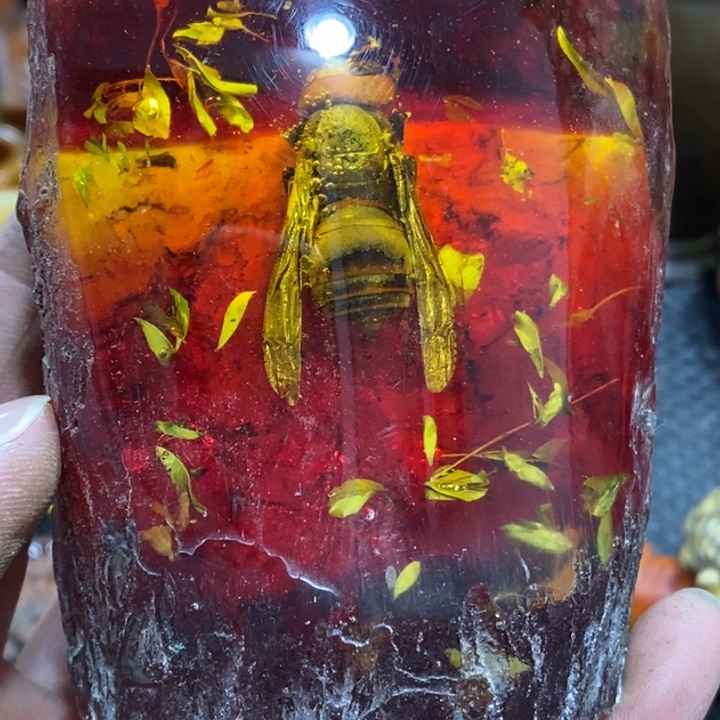 滴血莲花菩提吊坠