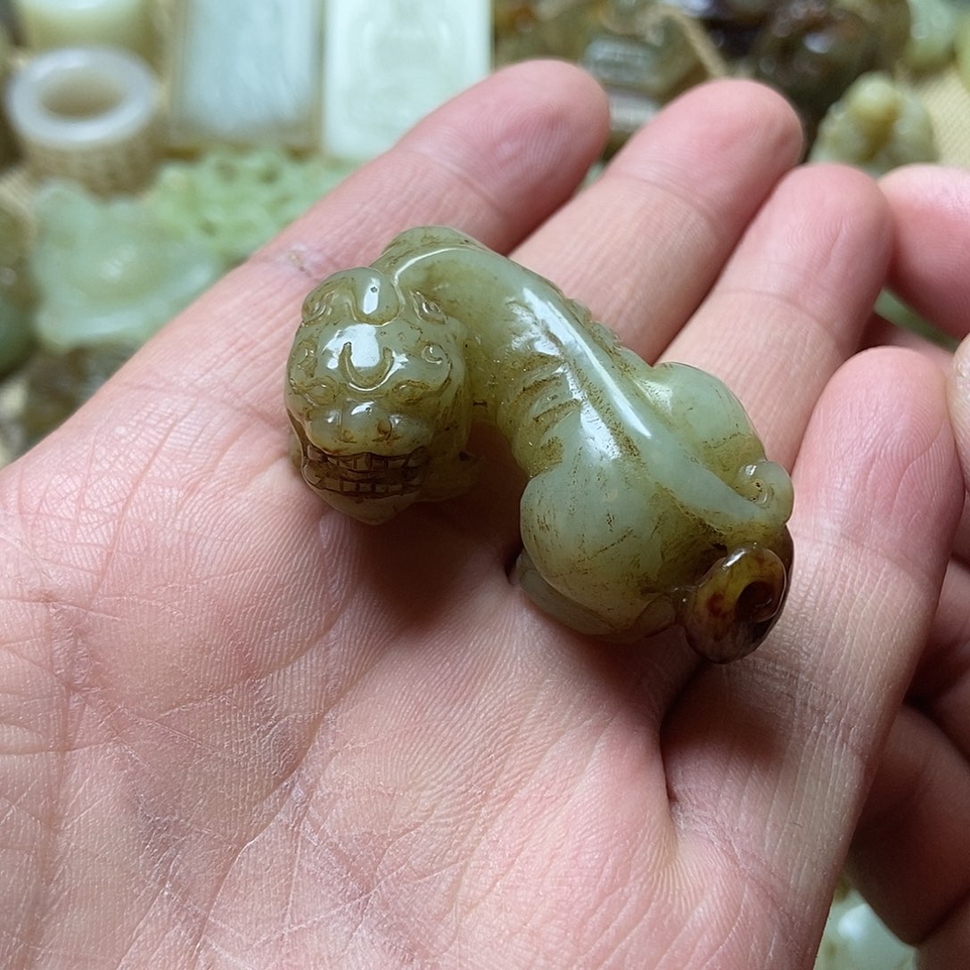 和田玉挂件未镶嵌