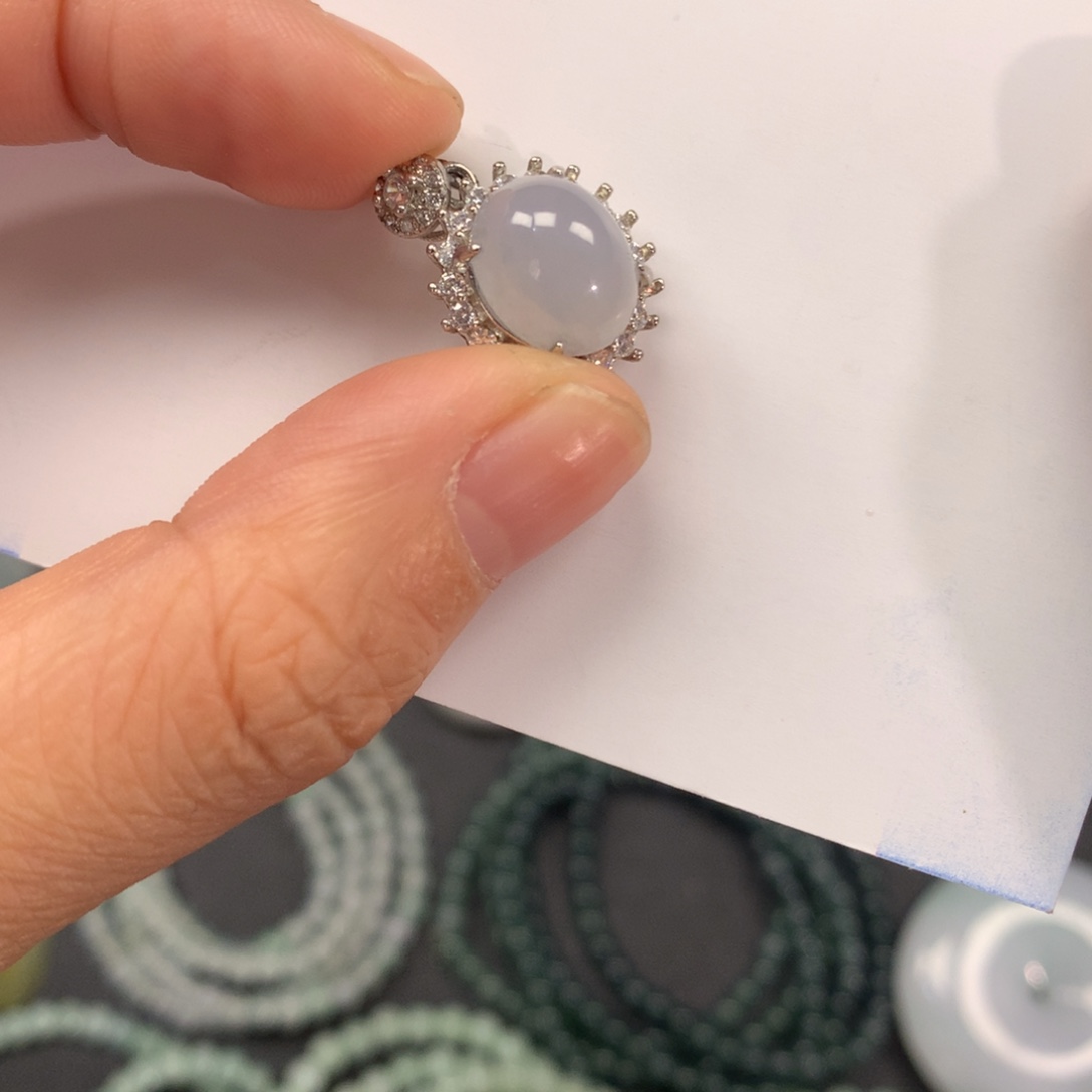 翡翠裸石纯天然a翡翠