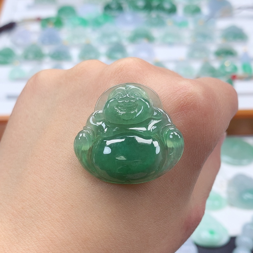 【闪购商品】翡翠吊坠(不含链)未镶嵌