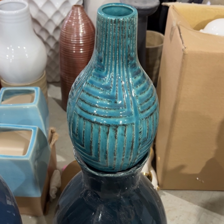 陶瓷花瓶摆件外贸出口（微瑕）