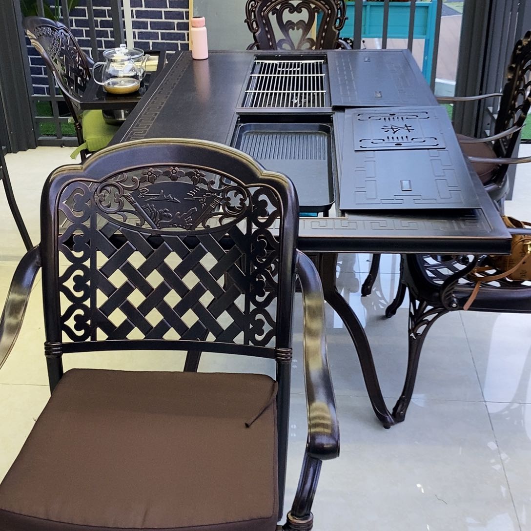 【闪购商品】2米电烤➕炭烤➕6把山水