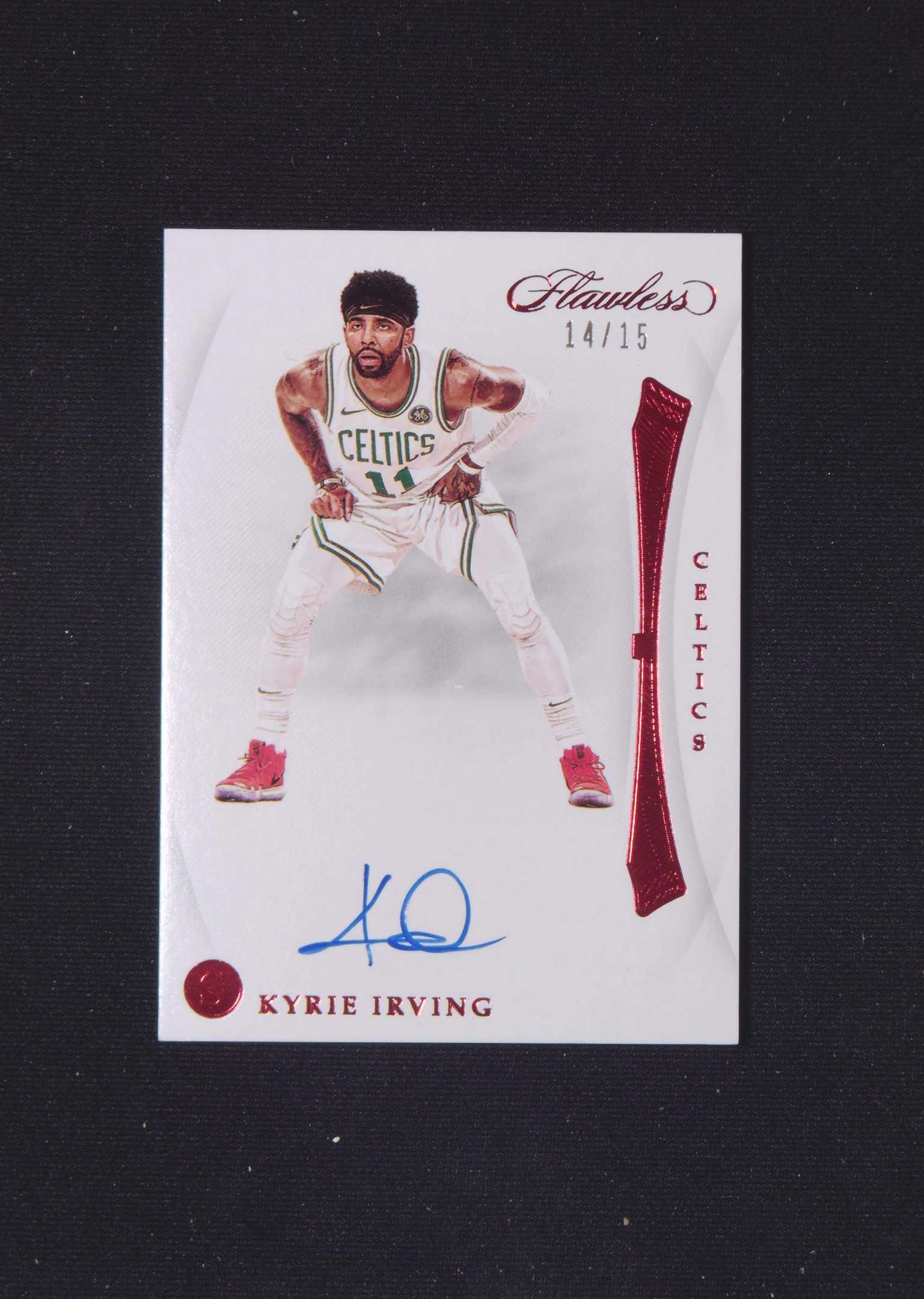 【直播开价】欧文 15编 帕尼尼NBA国宝手提签名球星卡 