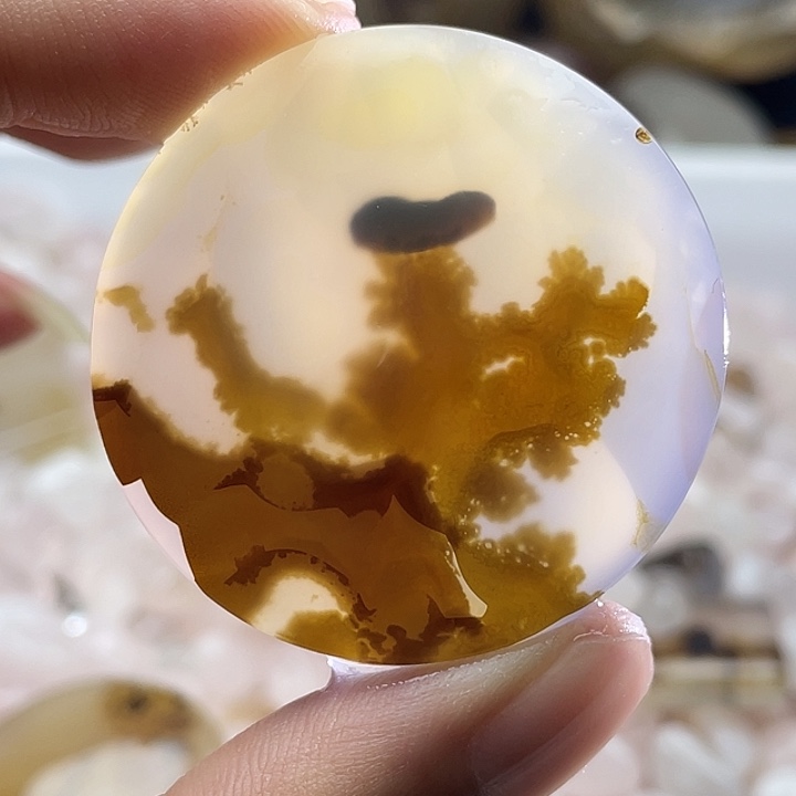 玛瑙/玉髓合金颈饰