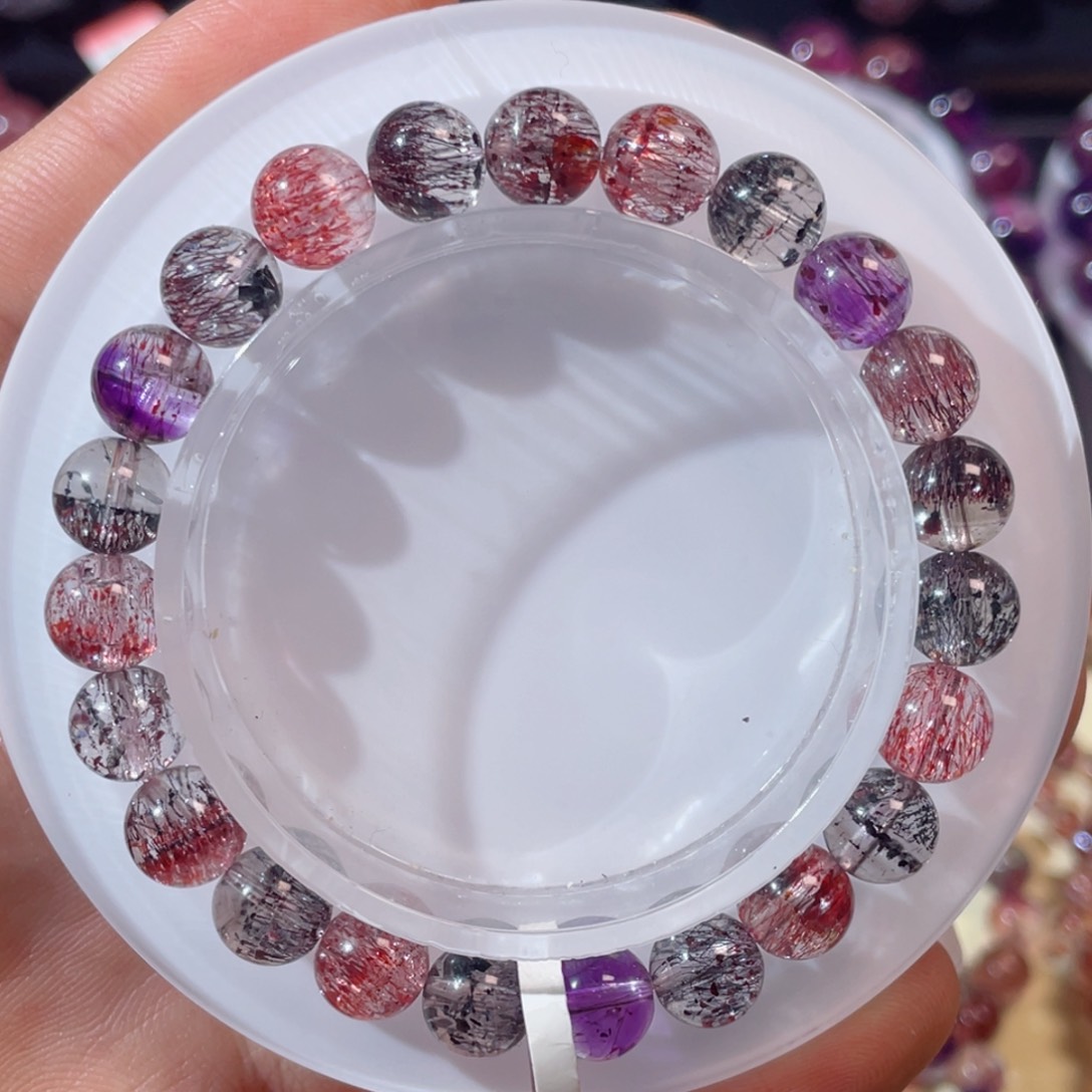 未镶嵌手链水晶彩毒液8.3