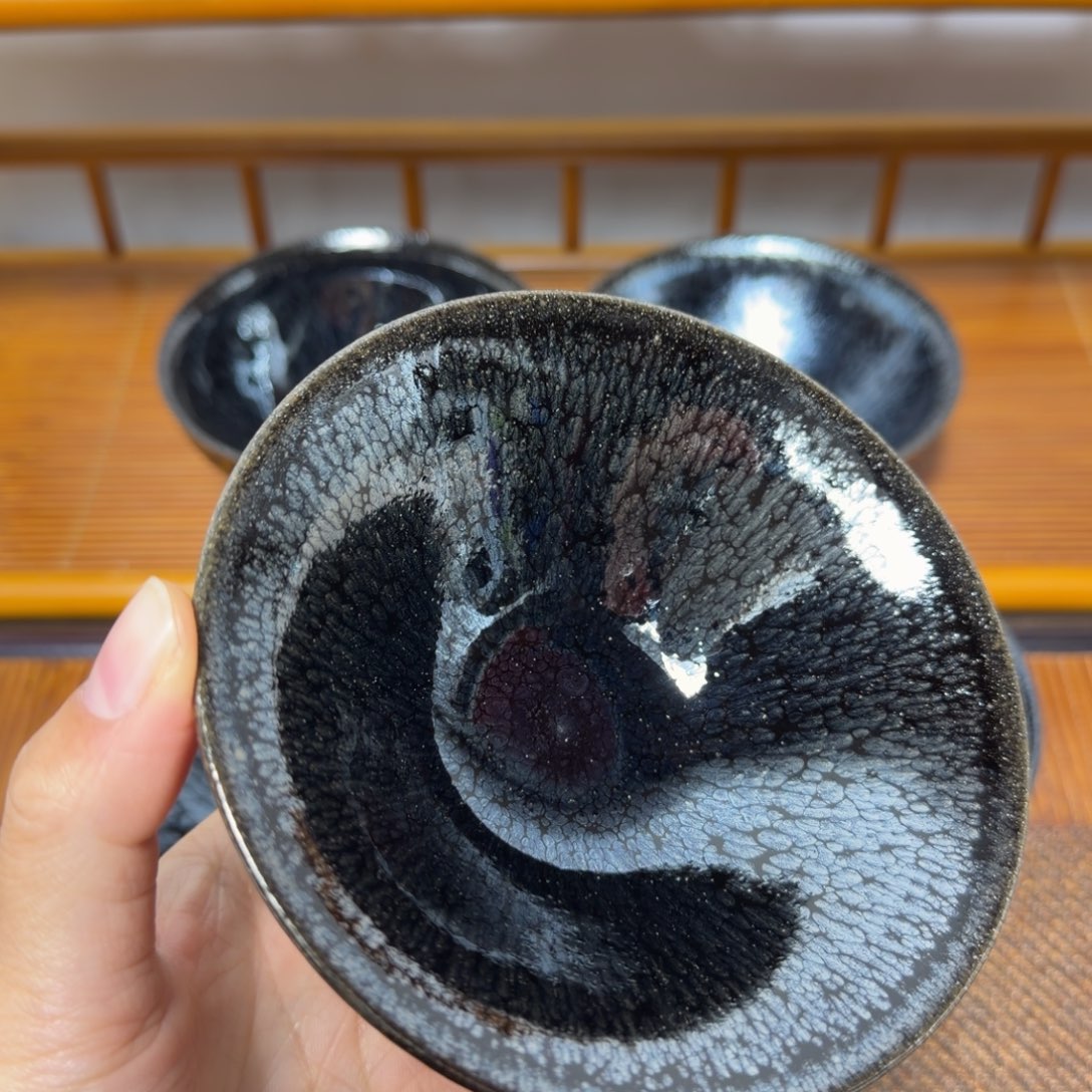 茶盏建盏手工制作主人杯茶杯的